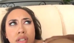 tenåring brunette anal blowjob interracial