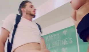 Sexy hot milf Brandi acquires gangbanged on valentines day