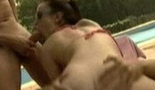 Exotic pornstar Elizabeth Lawrence in horny gaping, outdoor xxx scene