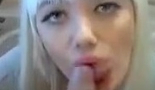 blonde blowjob høyskole ass par