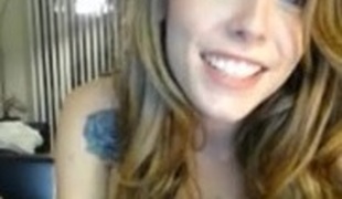 webcam beauty with creamy juice cum