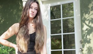 brunette lang haar hardcore pornoster verhaal