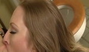 Eager pornstar Vicky Vixen in astonishing facial, large dicks xxx clip