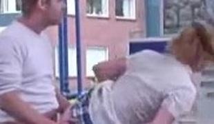 amateur jeune hardcore rousse public